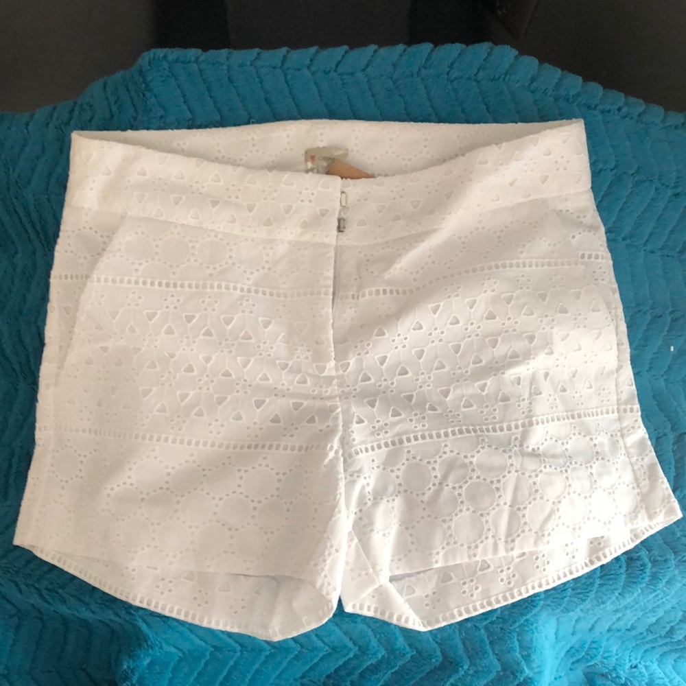 White shorts